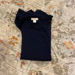 navy blue blouse
